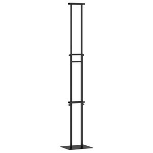 vidaXL Messin&auml;itus Displays Must 30 x 23,5 x 210 cm Teras