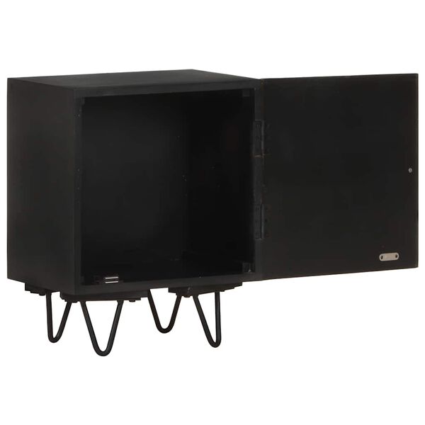 vidaXL öökapp messingist esisega, 40 x 30 x 50 cm, mangopuit