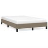 vidaXL Voodiraam ilma Madratsita Taupe 120x200 cm kangas