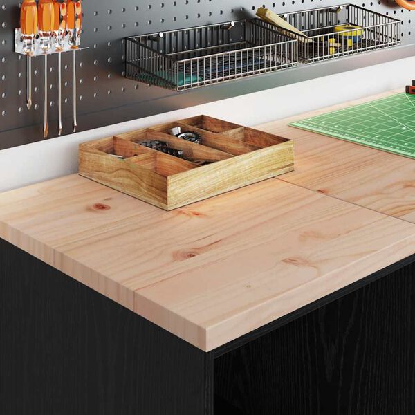 vidaXL garaaži hoiukapp, must 40x51x85 cm, männipuit