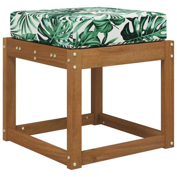 vidaXL Aia istepadjake Lehe muster 40 x 40 x 8 cm 100% Pol&uuml;ester