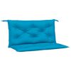 vidaXL aiapingi istmepadjad 2tk, helesinine, 100x50x7cm, oxford-kangas