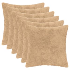 vidaXL Diivanipadi 6 tk HEERLEN Kreemjas 30 x 30 cm Vale k&uuml;&uuml;liku