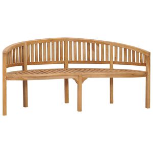 vidaXL kaarjas aiapink 180 cm, tiikpuu