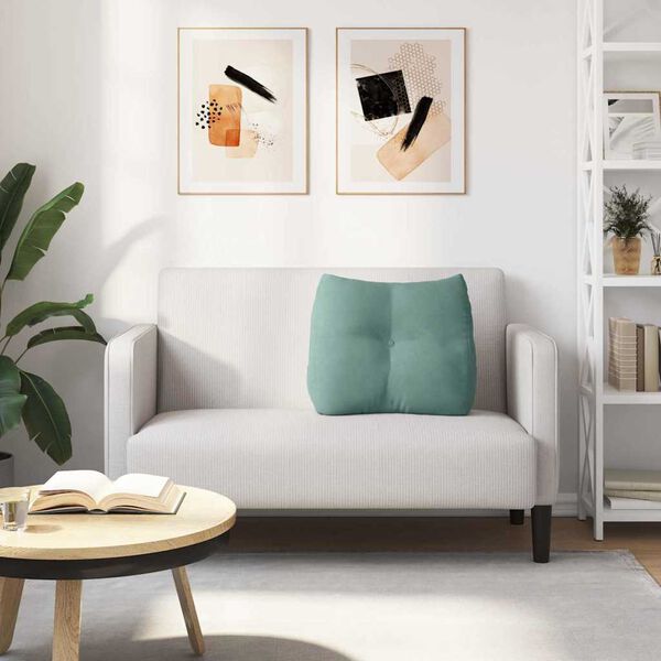 vidaXL Seljatugi padi Mere Roheline 60 x 24 x 50 cm Samet