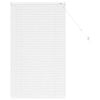 vidaXL Venetsi Rulood Valge 130 x 75 cm Alumiinium