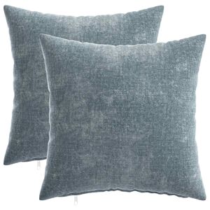 vidaXL Diivanipadi 2 tk HEERLEN Helesinine 40 x 40 cm &Scaron;en&uuml;&uuml;lfabric