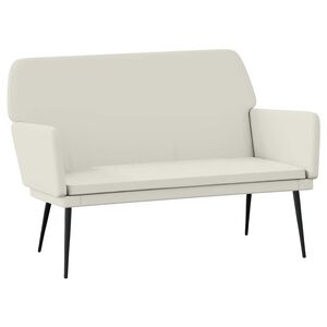 vidaXL pink, kreemjas, 108 x 79 x 79 cm, samet