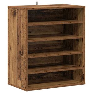 vidaXL Kingakapp Old Wood 60x35x70 cm Engineered Wood