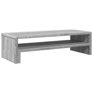 vidaXL monitorialus, hall Sonoma tamm, 54x22x15 cm, tehispuit