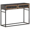 vidaXL konsoollaud 100 x 35 x 75 cm, mangopuit