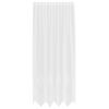 vidaXL Lina Kardin kardinatega Lilled Valge 200 x 150 cm Pol&uuml;ester