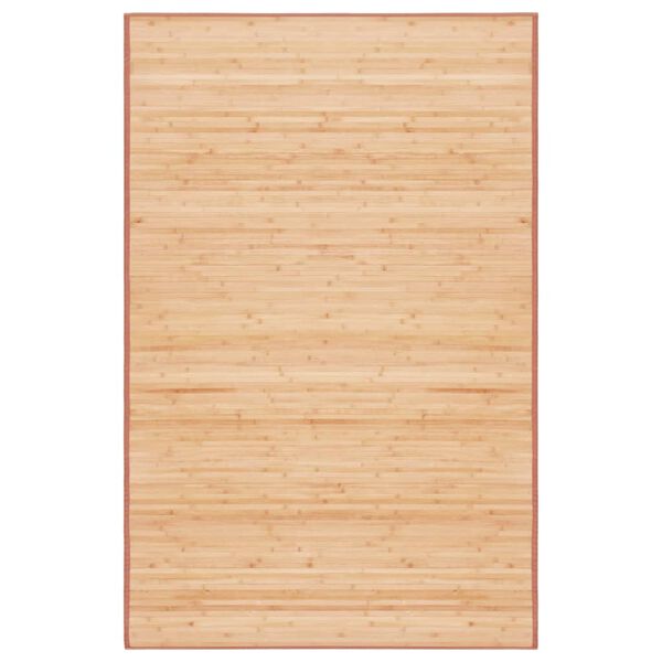 vidaXL bambusvaip 100 x 160 cm, pruun