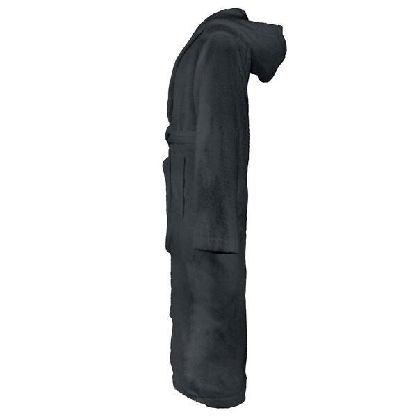 vidaXL Hommikumantel KINN Antratsiit S Puuvill