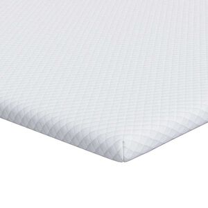 vidaXL M&auml;luvahust madratsikate 80 x 200 cm Thick Pehme Valge