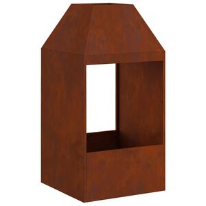 vidaXL L&otilde;kkekoht Pruun 50 x 50 x 100 cm terase t&uuml;&uuml;p