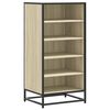 vidaXL jalatsiriiul Sonoma tamm 48x38x97,5 cm ehituspuit