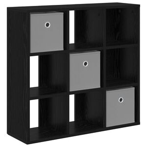 vidaXL K&otilde;ide sahtliga Must tamm 73,5 x 24 x 69,5 cm