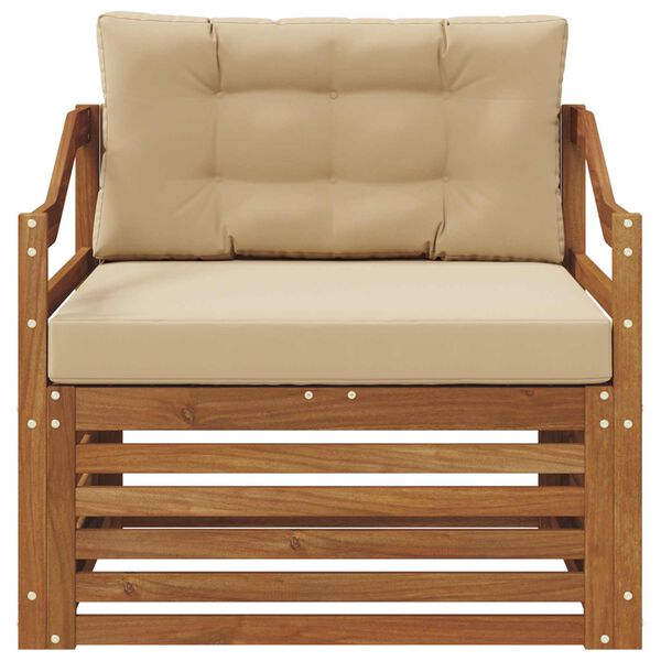 vidaXL V&auml;li diivanikomplekt Tugev akatsiapuu Neutraalne