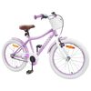 vidaXL Laste Bike 18 Tolli 5-7 aastastele Lilla