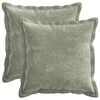 vidaXL Diivanipadi 2 pcs HOUTEN Roheline 50 x 50 cm &Scaron;en&uuml;&uuml;lfabric