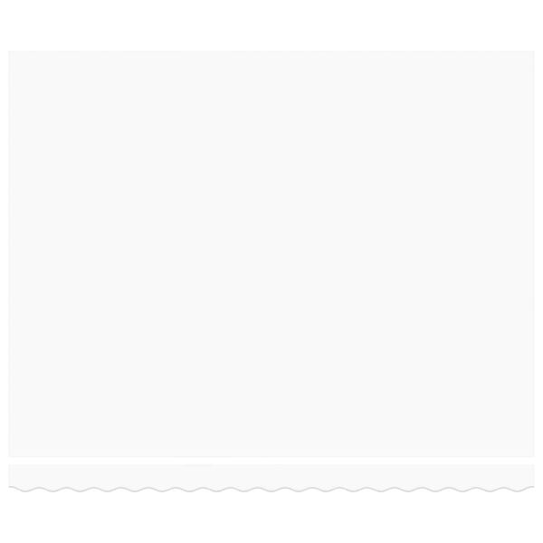 vidaXL Varikatus Valge 400 x 300 x 165 cm Pol&uuml;ester ja alumiinium