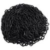 vidaXL hoiatuskett, must, plast, 30 m, &Oslash;6 mm