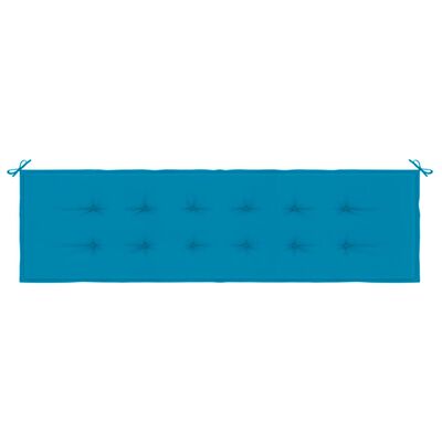 vidaXL aiapingi istmepadi, sinine, 180x50x3 cm, oxford-kangas