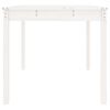 vidaXL aialaud, valge, 82,5 x 82,5 x 76 cm, männipuit