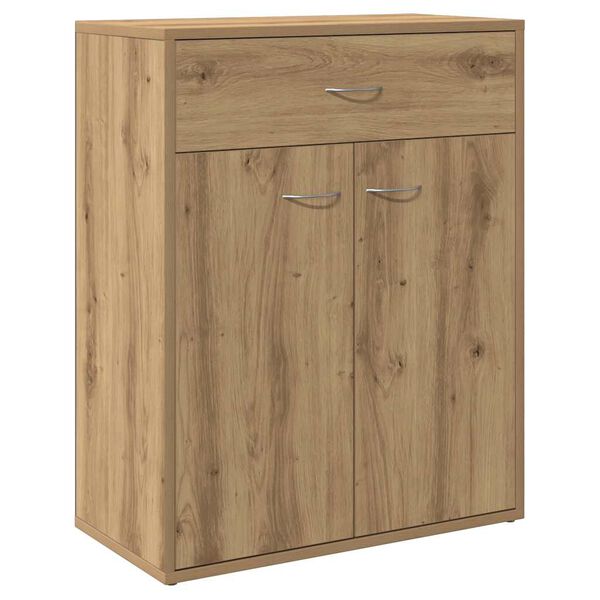 vidaXL puhvetkapp Artisan Oak 60x30x75 cm Engineered Wood