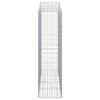 vidaXL kaarekujulised gabioonkorvid 14 tk, 200x50x180/200 cm, raud