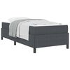 vidaXL Voodi raam madratsiga Tumehall 90 x 200 cm kangas