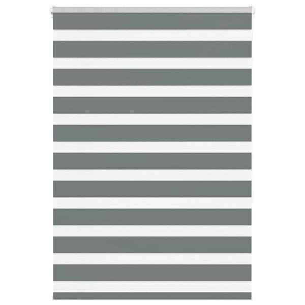 vidaXL Triibuline ruloo 100x150 cm kanga laius 95,9 cm pol&uuml;ester