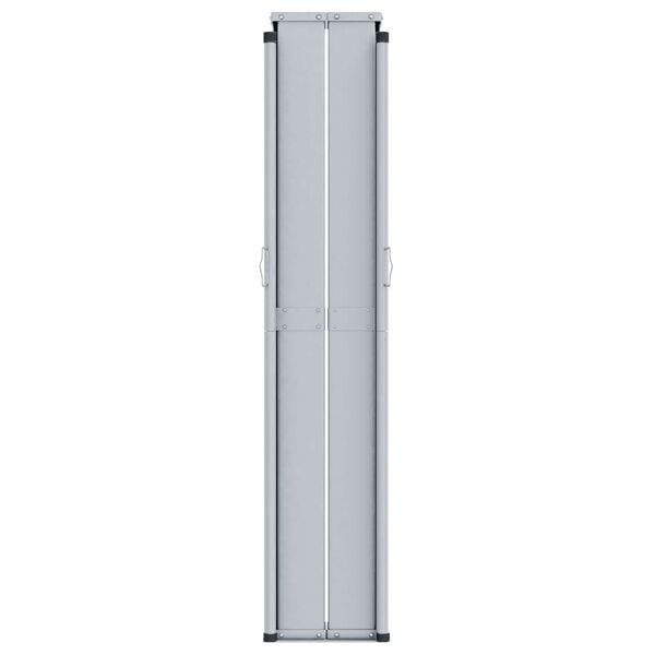 vidaXL lahtitõmmatav külgsein, pruun, 200 x 1000 cm