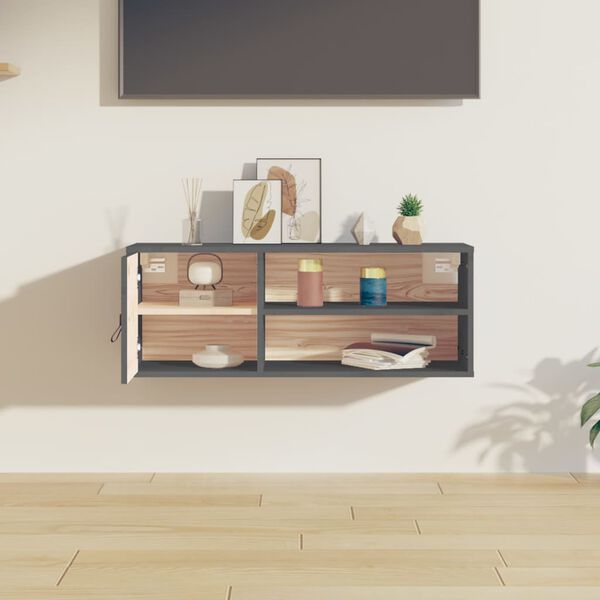 vidaXL seinakapp, hall, 80 x 30 x 30 cm, m&auml;nnipuit