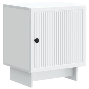 vidaXL &Ouml;&ouml;lambi kapp Valge 43 x 34,5 x 50 cm Tehispuit
