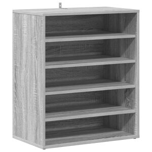 vidaXL jalatsikapp, hall Sonoma tamm, 60x35x70 cm, tehispuit