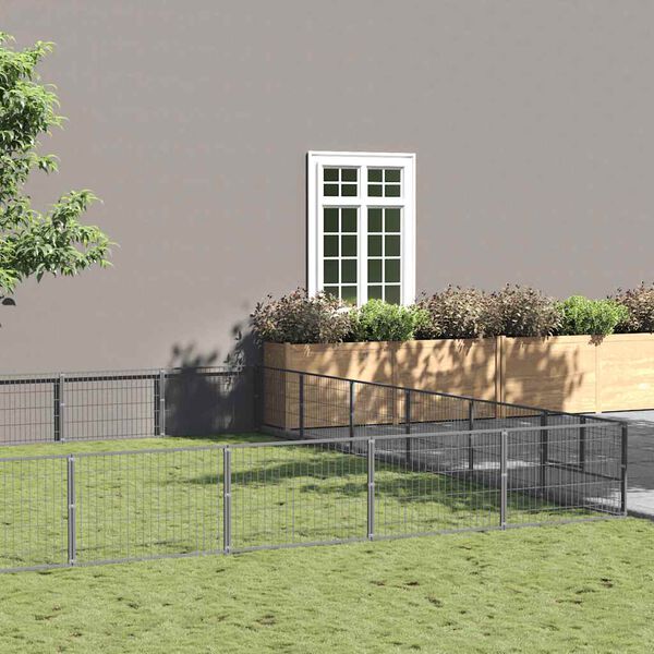 vidaXL koeraaedik, h&otilde;be, 60 m&sup2;, teras