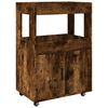 vidaXL baarik&auml;ru suitsutatud tamm 60x39,5x89 cm tehispuit
