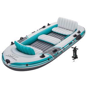 Bestway T&auml;ispuhutav paat Hall ja Valge 3,64 x 1,66 m PVC