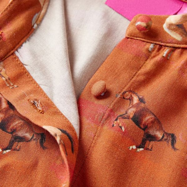 Laste kleit, konjakipruun, 140