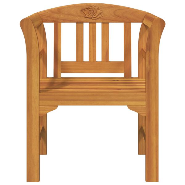 vidaXL pink padjaga Looduslik &otilde;liviimistlus 68,5 x 46 x 82,5 cm