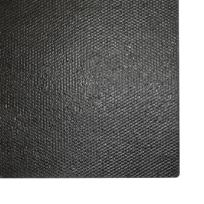 vidaXL uksematt, must, 100 x 300 cm, flokeeritud kookoskiud
