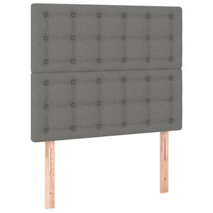 vidaXL peatsiplaat, tumehall, 80 x 5 x 118/128 cm, kangas