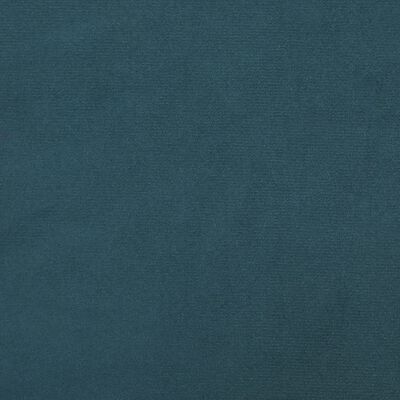 vidaXL jalapink, sinine, 78 x 56 x 32 cm, samet