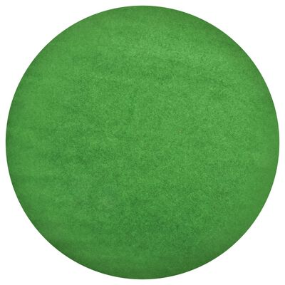 vidaXL naastudega kunstmuru läbimõõt 95 cm, roheline, ümmargune
