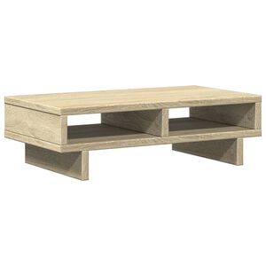 vidaXL monitorialus, Sonoma tamm, 50x27x15 cm, tehispuit