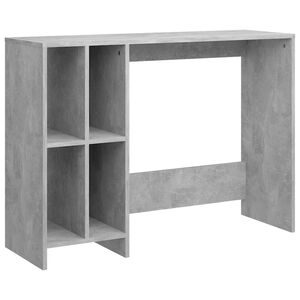 vidaXL kirjutuslaud, betoonhall , 102,5 x 35 x 75 cm, tehispuit