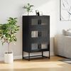 vidaXL Highboard Black 68x39x123 cm Teras