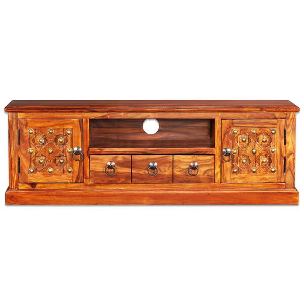 vidaXL telerialus akaatsiapuust 120 x 30 x 40 cm